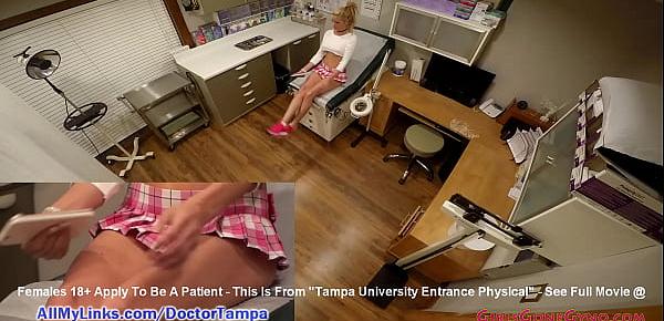  Big Tit Blonde Bella Inks Gyno Exam Caught On Spy Cam By Doctor Tampa @ GirlsGoneGyno.com! - Tampa University Physical